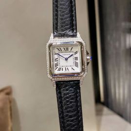 Picture of Cartier Watches Women Santos De Cartier _SKU1821cartier-27mm-22mm-m342903